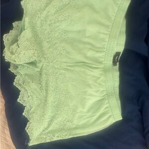 Torrid Mint Lace Trim Panties